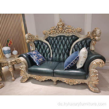 Klassisches italienisches Luxus-Wohnzimmer-Sofa-Set